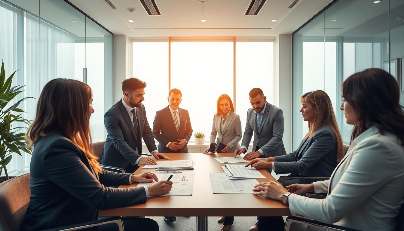 Business contract documents